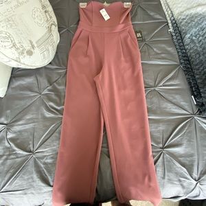 Mauve pink jumpsuit